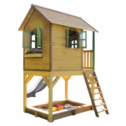 AXI Classic Sarah Playhouse Brown/green - Toboggan Blanc - Vue supplémentaire 4