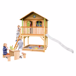 AXI Classic Marc Playhouse Brown/green - Toboggan Blanc