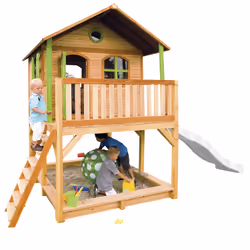 AXI Classic Marc Playhouse Brown/green - Toboggan Blanc