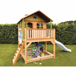AXI Classic Marc Playhouse Brown/green - Toboggan Blanc - Vue supplémentaire 6