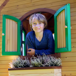 AXI Classic Marc Playhouse Brown/green - Toboggan Blanc - Vue supplémentaire 7