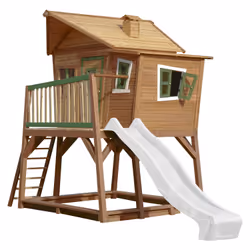 AXI Crooked Max Playhouse Brown/green - Toboggan Blanc