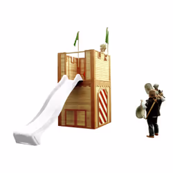 AXI Arthur Playhouse Brown/red - Toboggan Blanc - Vue supplémentaire 3