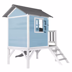 AXI Beach Lodge XL Playhouse Caribbean blue - Toboggan Gris - Vue supplémentaire 4