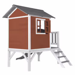 AXI Beach Lodge XL Playhouse Scandinavian red - Toboggan Gris - Vue supplémentaire 4