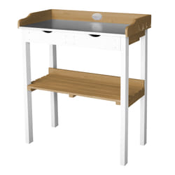 AXI Potting Table with 2 drawers Brown/white