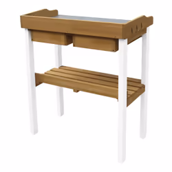 AXI Potting Table with 2 drawers Brown/white - Vue supplémentaire 7
