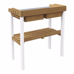 AXI Potting Table with 2 drawers Brown/white - Vue supplémentaire 8
