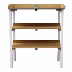 AXI Potting Table with storage shelves Brown/white - Vue supplémentaire 5