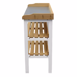 AXI Potting Table with storage shelves Brown/white - Vue supplémentaire 6