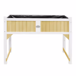 AXI Growing Table with root mat Brown/white