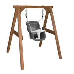 AXI Baby Swing Brown with seat Grey/white