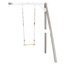 AXI Portique Balançoire en Bois 1 agrès Wall mount Gris/blanc