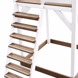 AXI Beach Tower with Double Swing Brown/White - Blue Slide - Vue supplémentaire 10