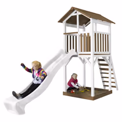 AXI Beach Tower Brown/white - Toboggan Blanc - Vue supplémentaire 11
