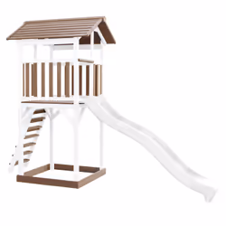 AXI Beach Tower Brown/white - Toboggan Blanc - Vue supplémentaire 4