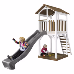 AXI Beach Tower Brown/white - Toboggan Gris - Vue supplémentaire 9