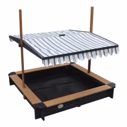AXI Lily Sandbox with roof Anthracite/brown - Vue supplémentaire 4