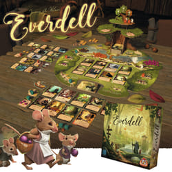 White Goblin Games Everdell Jeu de société Basé sur les tuiles