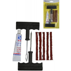 Kit de réparation pneus - Non spécifié - 8 pièces - Couleur noire - Réparation facile - Accessoires inclus