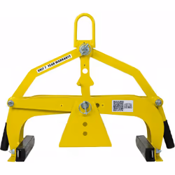 Pince de manutention universelle Smart-Grip - Peinte en poudre. jaune (RAL 1021) - La pince est munie d'un triangle pour une ...