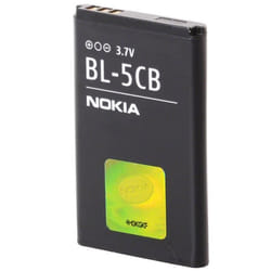 Batterie rechargeable Li-Ion Nokia BL-5CB - 800 mAh - pour 1616 1800 C1-02 101 X2-05