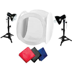StudioKing WTK75 Kit studio photo Noir, Bleu, Rouge, Blanc