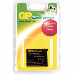 GP Batteries DCS002, 600 mAh, 3,7 V, Lithium-Ion (Li-Ion)