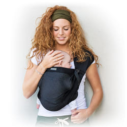 Minimonkey Mini Sling Écharpe porte-bébé Tissu Noir