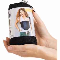 Minimonkey Mini Sling Écharpe porte-bébé Tissu Noir