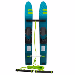 Offrez une première expérience inoubliable à votre enfant avec les Skis nautiques Buzz Trainer Junior de chez Jobe...