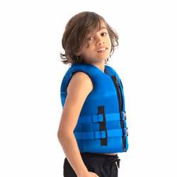 Jobe Nopren Vest Youth Bleu Néoprène, Polyvinyl chloride (PVC) 128
