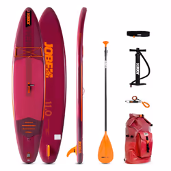 Jobe 486423010, Planche SUP, interrupteur à bascule, Plat, Rose, Rouge, EVA (Acétate de vinyle d'éthylène), 120 kg