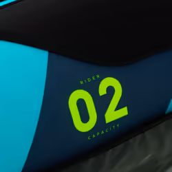 Jobe Croft 2 personne(s) Noir, Bleu, Vert Fibre de verre, Nylon, Polyester, Polyvinyl chloride (PVC) Kayak gonflable - Vue supplémentaire 4