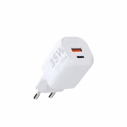 Xtorm 35W GaN² Ultra Wall Charger, Intérieure, Secteur, Recharge sans fil, Blanc