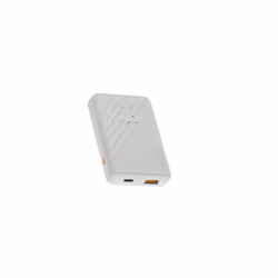 Xtorm 12W FastCharge Go2 Powerbank 5.000 - Blanc cendré, 5000 mAh, Lithium Polymère (LiPo), Blanc