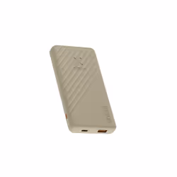 Xtorm 15W Go2 Powerbank 10.000 - Argile, 10000 mAh, Lithium Polymère (LiPo), Beige