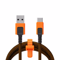 Xtorm CXX2003 câble USB 1,5 m USB A USB C 60 W Noir, Orange - Vue supplémentaire 3