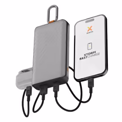 Xtorm XG2S101 banque d'alimentation électrique Lithium Polymère (LiPo) 10000 mAh Noir, Gris, Orange - Vue supplémentaire 7