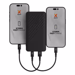 Xtorm XG2101U banque d'alimentation électrique Lithium Polymère (LiPo) 10000 mAh Noir, Charbon de bois - Vue supplémentaire 2