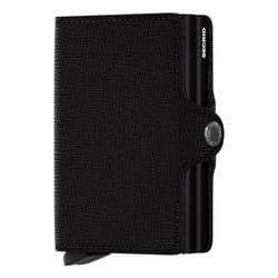 Secrid Twinwallet Portefeuille Noir Cuir véritable