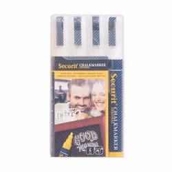 Securit SMA510-V4-WT, Blanc, Ciseau, Inodore, 4 pièce(s)