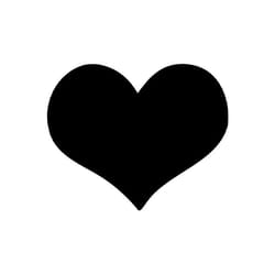Securit FB-HEART tableau à craie et accessoires Noir Mélamine, Résine, Velcro