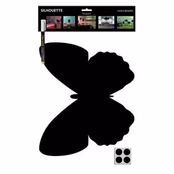 Securit FB-BUTTERFLY tableau à craie et accessoires Noir Mélamine, Résine, Velcro - Vue supplémentaire 4