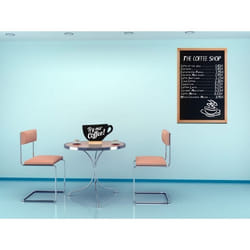 Ardoise murale rectangulaire  60 x 80 cm Teck