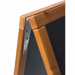 Securit SBDW-TE-85 tableau à craie et accessoires Noir Mélamine, Résine, Bois