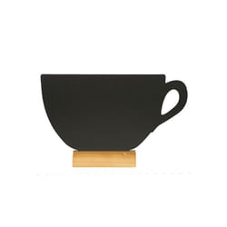 Securit FBT-CUP tableau à craie et accessoires Noir Mélamine, Résine, Bois