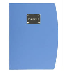 Protège-menus Rio bleu - Bleu