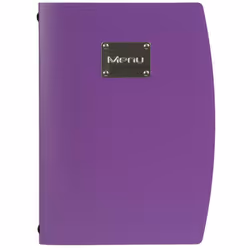 Protège-menus Rio violet de Securit : Un choix élégant pour les établissements modernes La première impression est cruciale,  ...