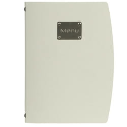 Protège-menus Rio Blanc - Blanc